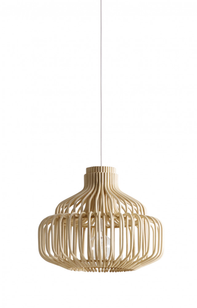 Suspension Endless fabriquée à la main en rotin, 319 €. Atelier N/7 by Vincent Sheppard.