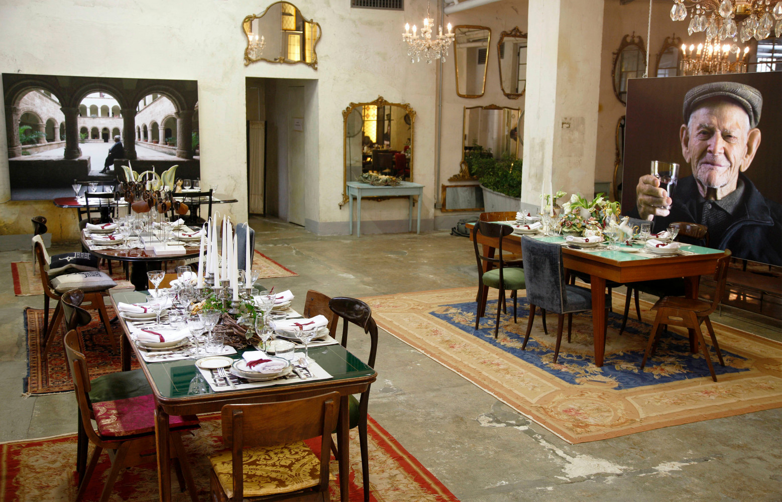 Ni suite millésimée ni installation arty, voici la salle de l’incroyable restaurant sarde Su Carduleu, déplacé à...