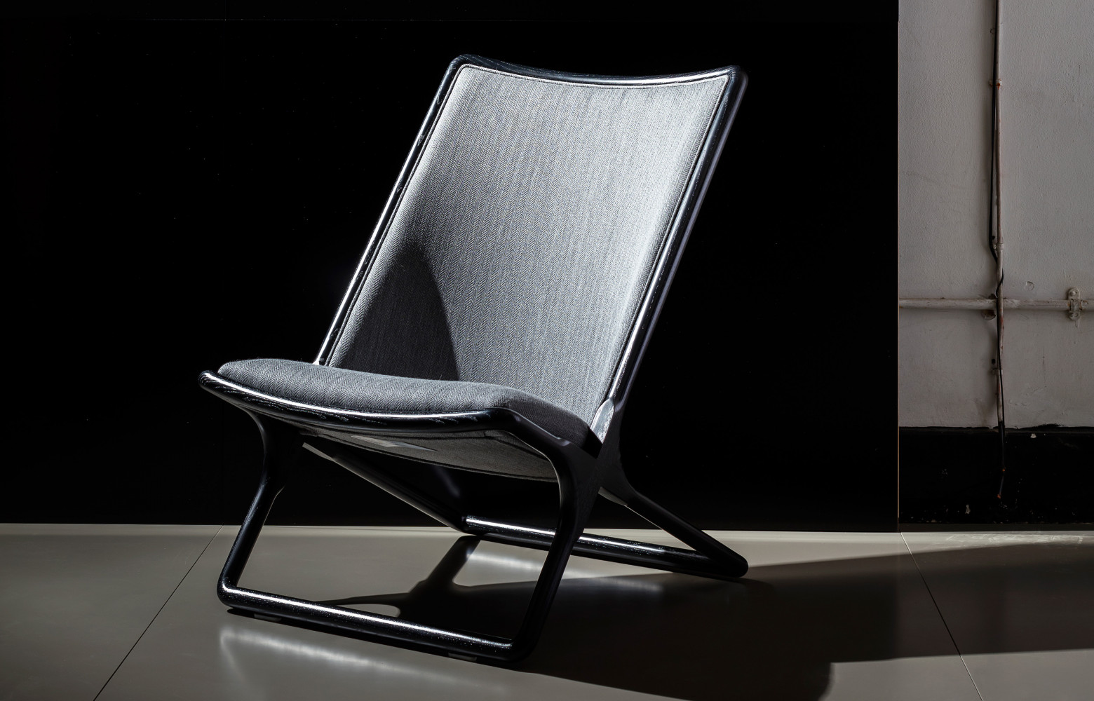 La chaise Scissor (1968) est une adaptation ultramoderne des sièges des tran- satlantiques du XIXe siècle (dont...