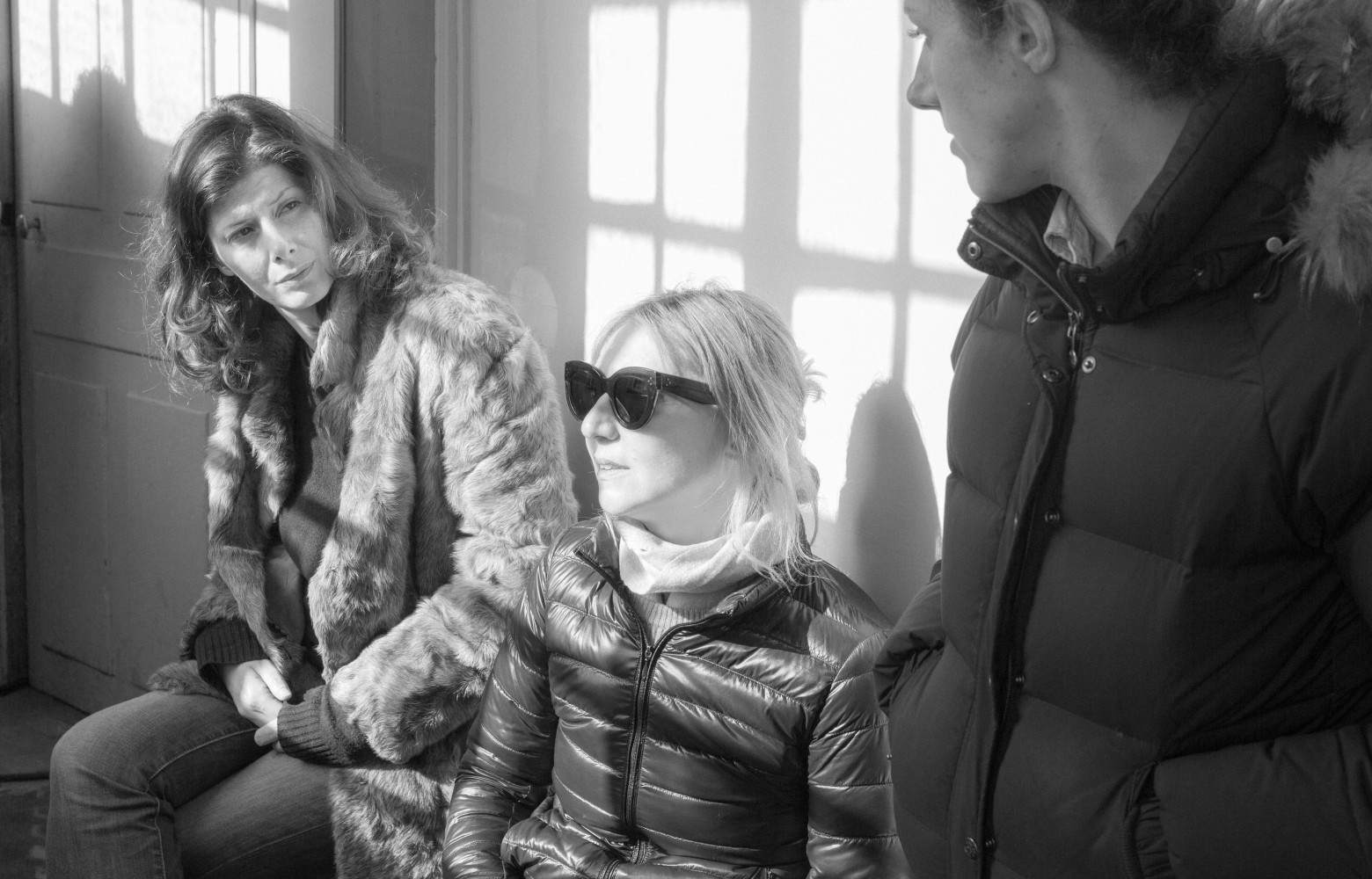 Tiziana Raimondo et Marion Anée, prêtes à dégainer pinceau et peigne pendant que Bill et Bettina font...