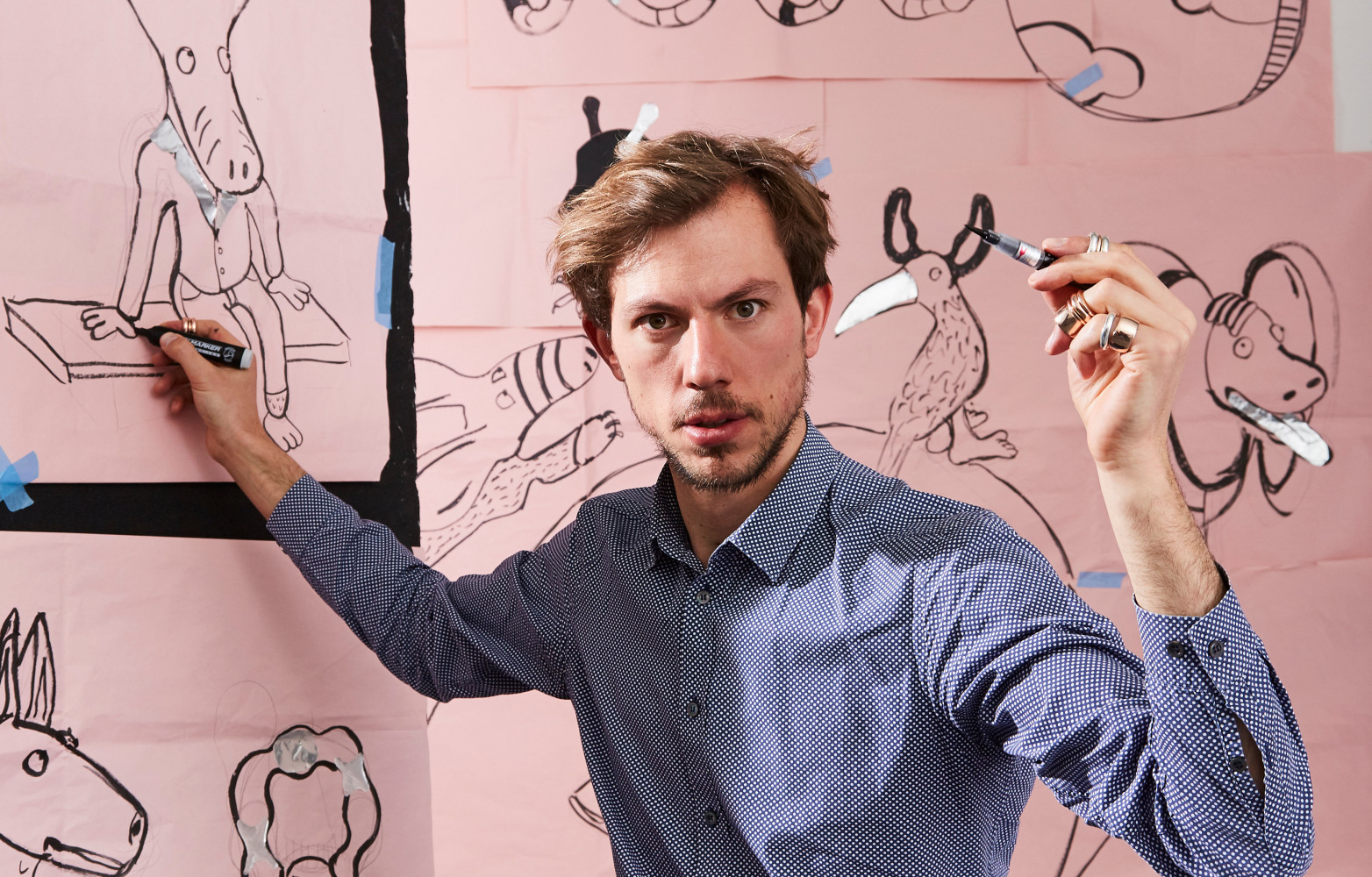 « Matteo est un très bon communicant », dit avec bienveillance son oncle, l’architecte-designer Aldo Cibic, figure...