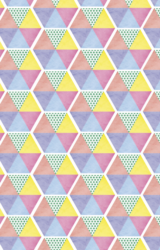 Papier peint Emma, collection « Geomaniak », 0,6 x 2,5 m (Mues Design)