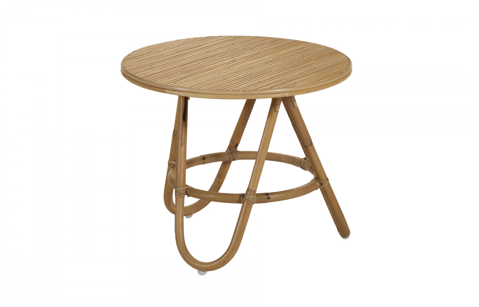 Table basse "Diabolo" en rotin, 109 €. Kok Maison.