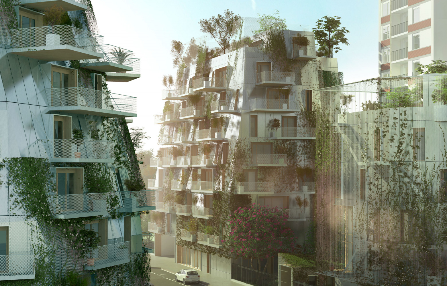 L’ensemble immobilier d’habitat social Pitet‑Curnonsky (XVIIe arrondissement), qui regroupe 728 logements à proximité du boulevard périphérique, fut...