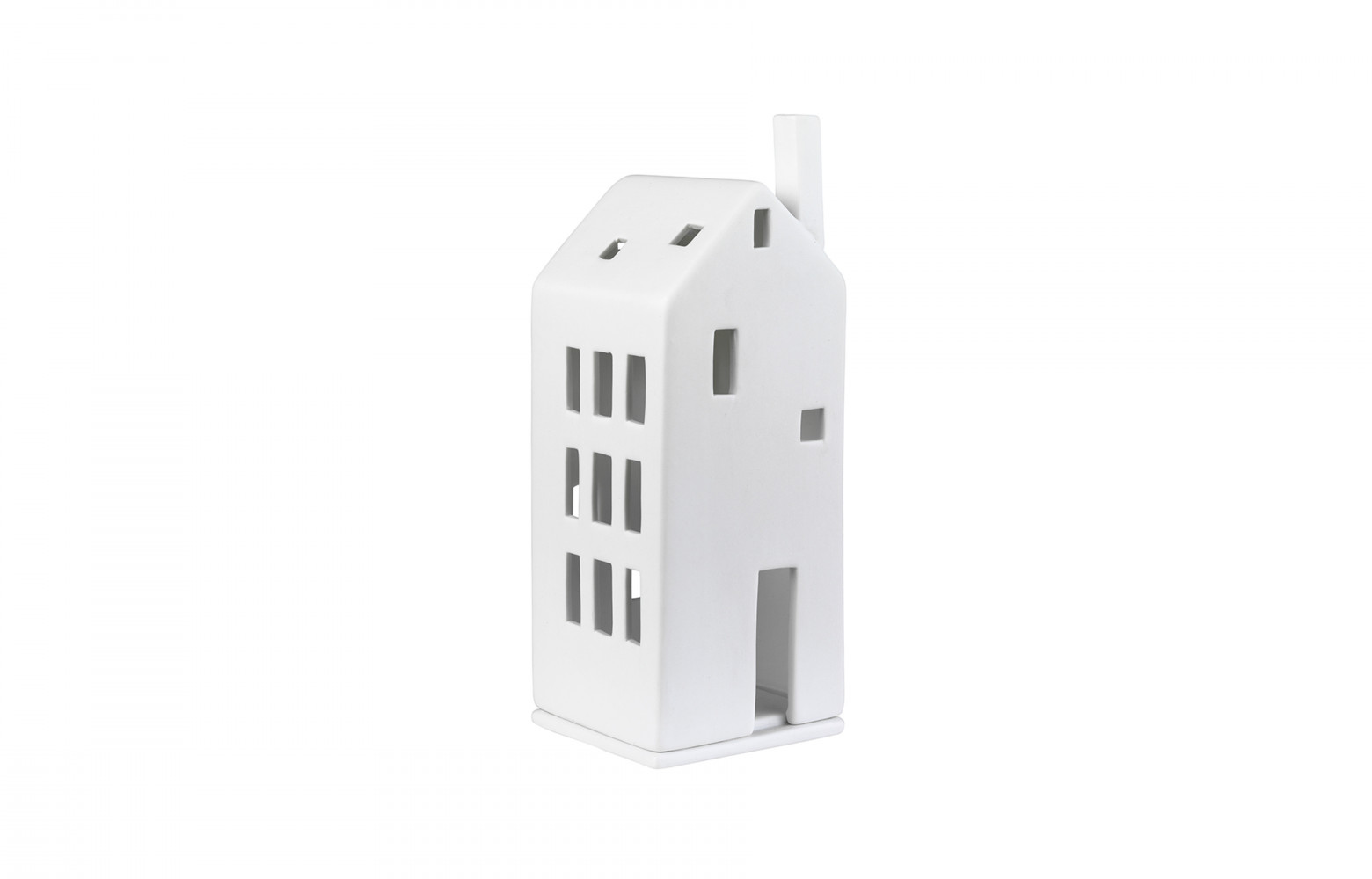 Photophore maison en porcelaine, design Indigo Ruh et Döne Yurtcu, Räder chez Les Mille Feuilles.