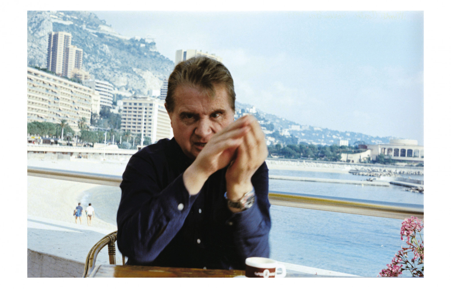 Francis Bacon à Monte-Carlo, Novembre 1981.