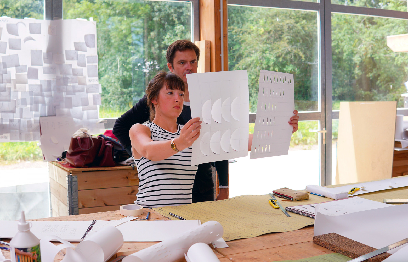 Quelques coups de ciseaux plus tard, le résultat semble satisfaisant…