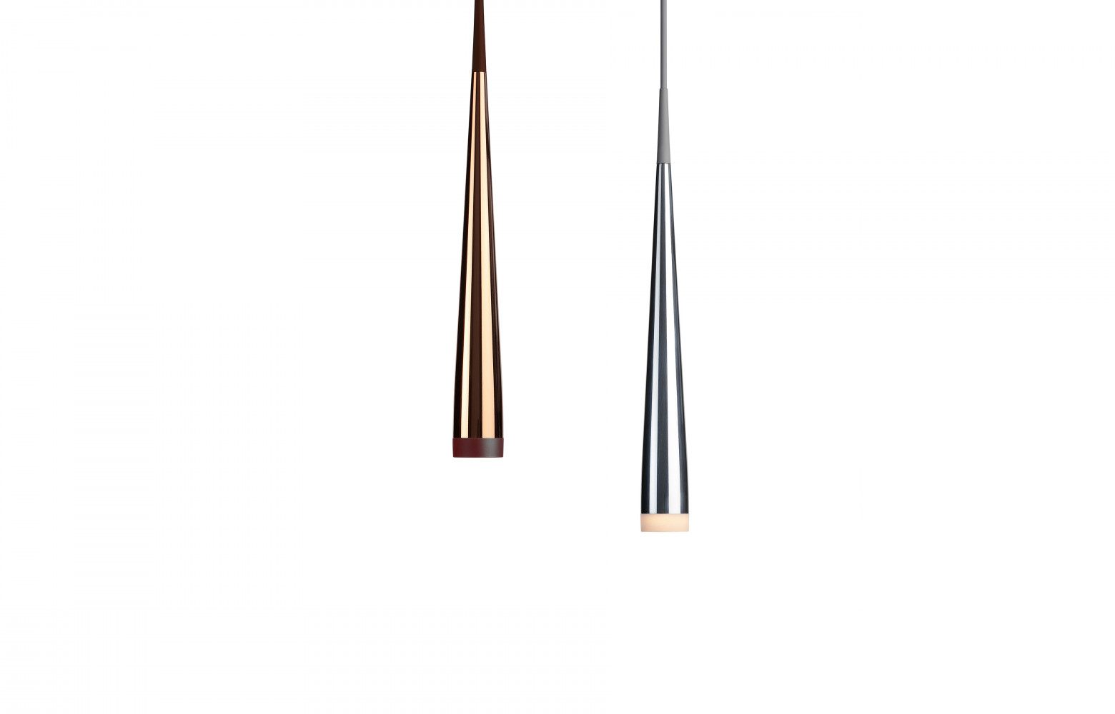 Suspension à LEDs « Nice », à partir de 560 €. Tobias Grau chez Asteri.