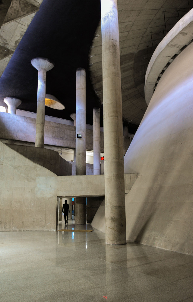 Le Complexe du Capitole signé Le Corbusier et Pierre Jeanneret à Chandigarh (Inde).
