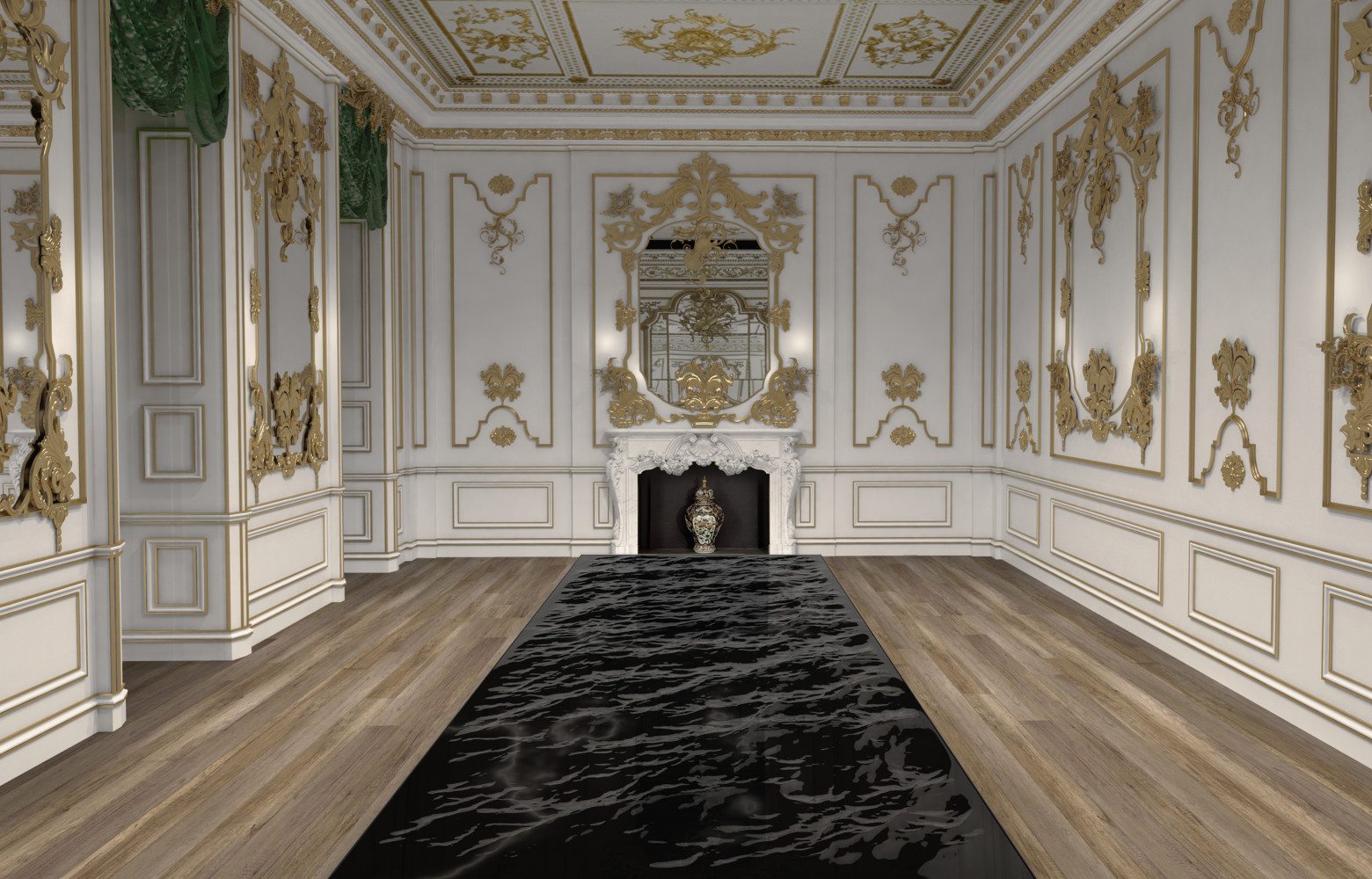 Au Victoria & Albert Museum de Londres, le designer Mathieu Lehanneur reproduit la surface de la mer...