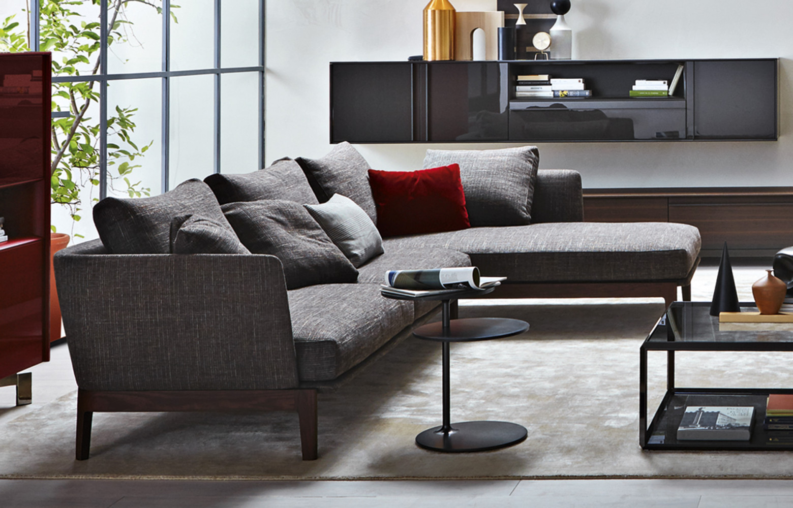 Canapé « Chelsea », design Rodolfo Dordoni, 3 998 €. Molteni.