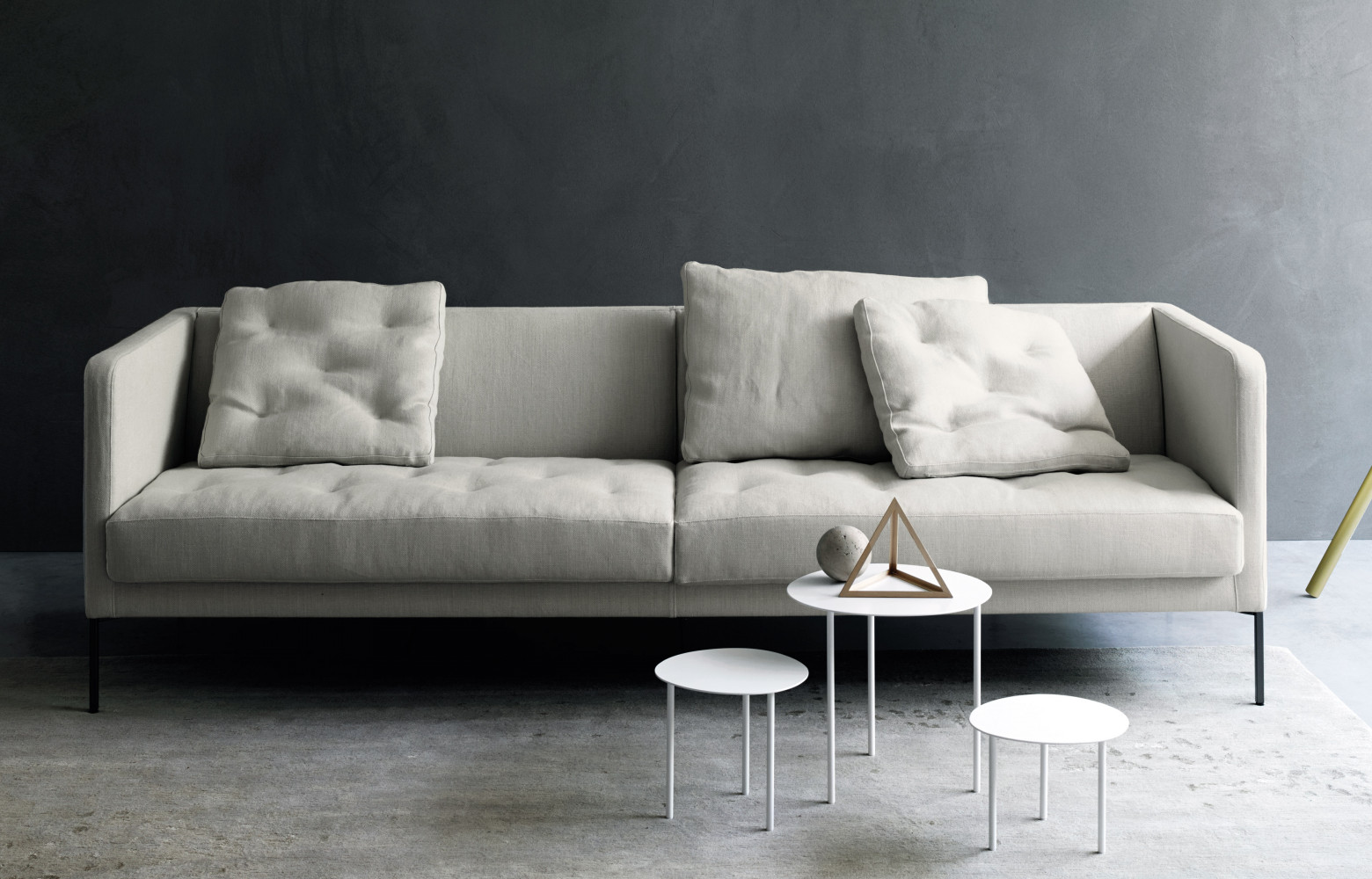 Canapé « Easy Lipp », design Piero Lissoni, 4 040 €. Living Divani.