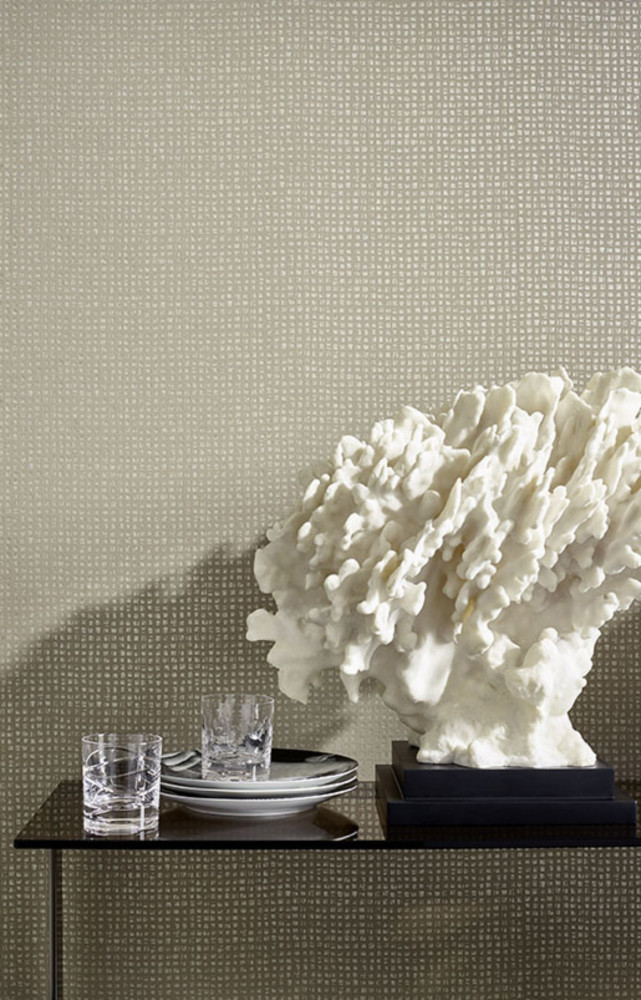 Papier peint « Cenit », lé de 70 cm en rouleau de 10 m (Sahco).