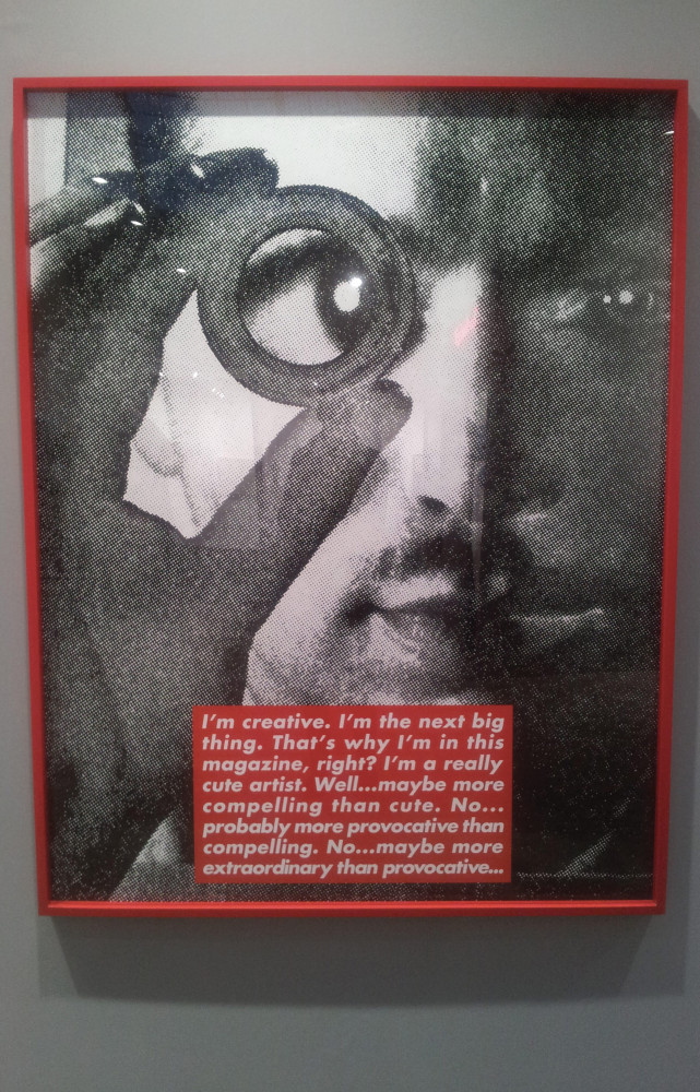 Untitled, projet réalisé pour le magazine Dazed and Confused, 1996/2015, œuvres de l’artiste Barbara Kruger, galerie Sprüth...