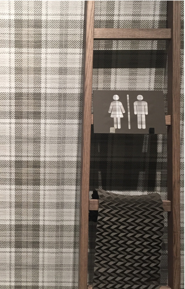 Ceramica Sant Agostino Collection Tailortart, Tartan Light, effet tissé sur revêtement en grès cérame.