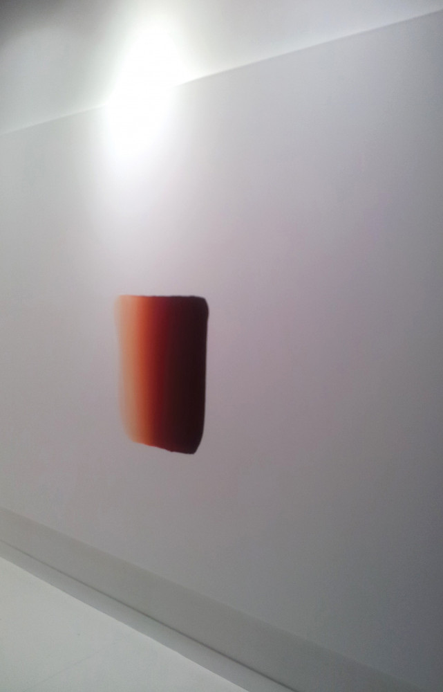 Dialogue, 2016, de Lee Ufan, galerie Kamel Mennour Paris. C’est rarement un crime de trouver une peinture...