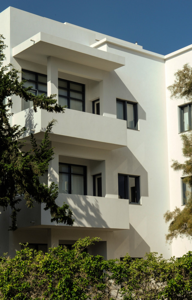 Maison Shlomo Yafe (1932), 21, rue Bialik. Architecte : Salomon Gepstein. Racheté par le philanthrope Ronald Lauder...