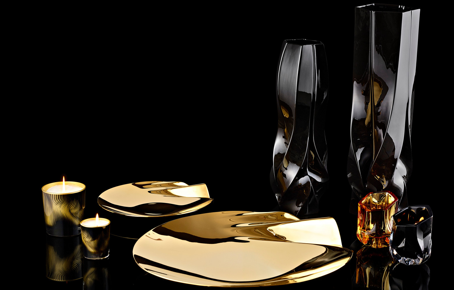 La collection d'arts de la table de Zaha Hadid.