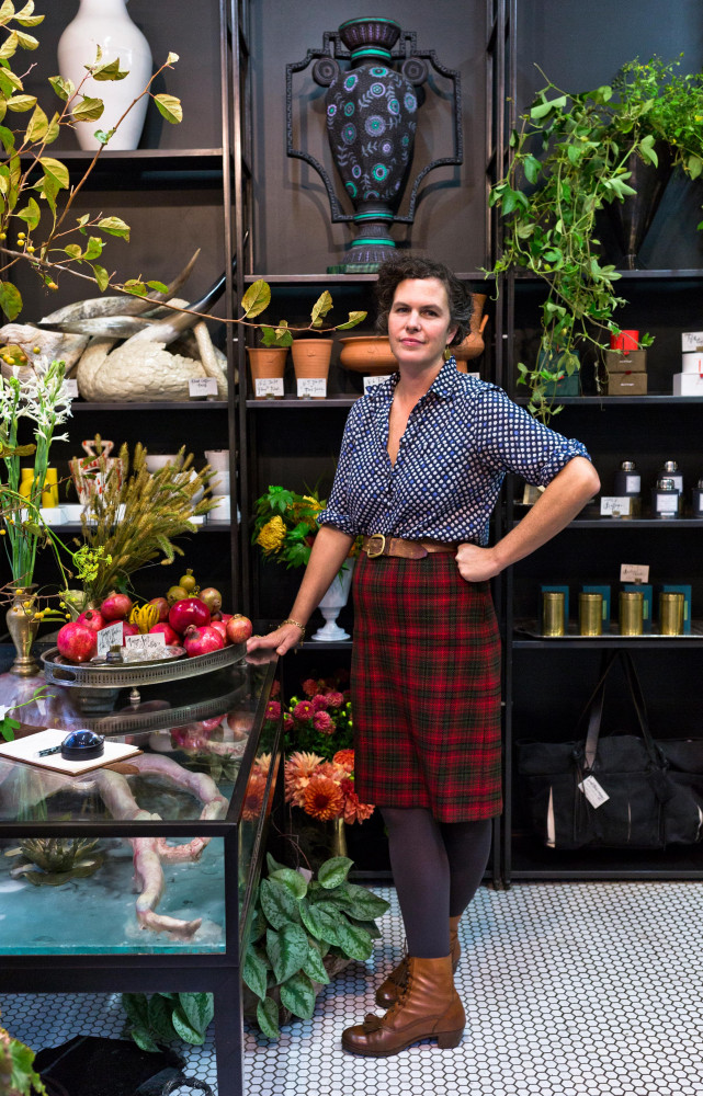 La boutique de fleurs d’Emily Thompson dans le sud du Seaport District.