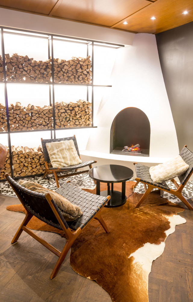 L’Arctic Light Hotel a notamment fait appel à Treeform pour aménager l’un de ses salons.