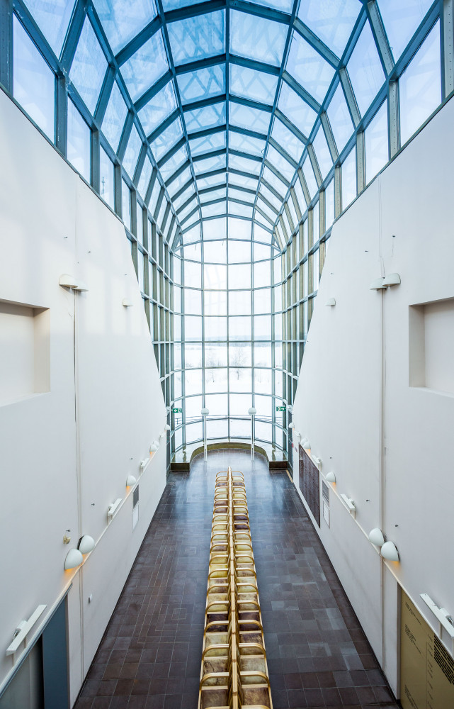 La nef vitrée de l’Arktikum.