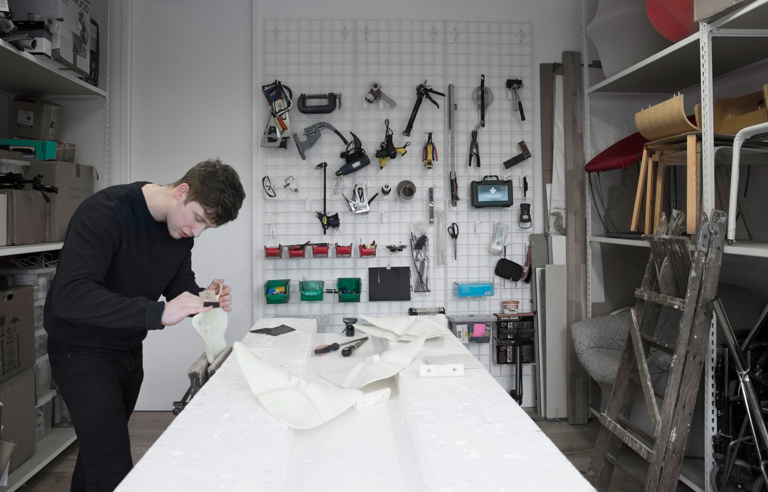 Le studio Layer emploie des designers, mais aussi des ingénieurs, des prototypistes, des graphistes…