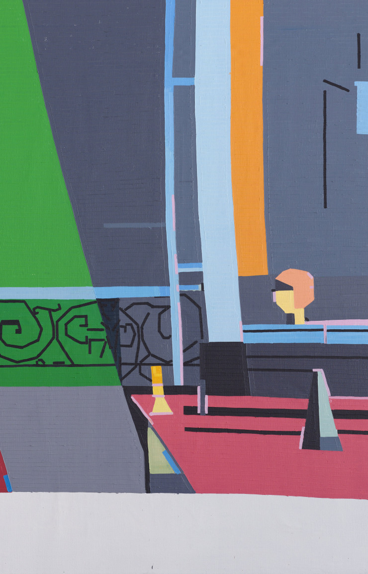 « La leçon de piano » (2017), un hommage à Matisse.