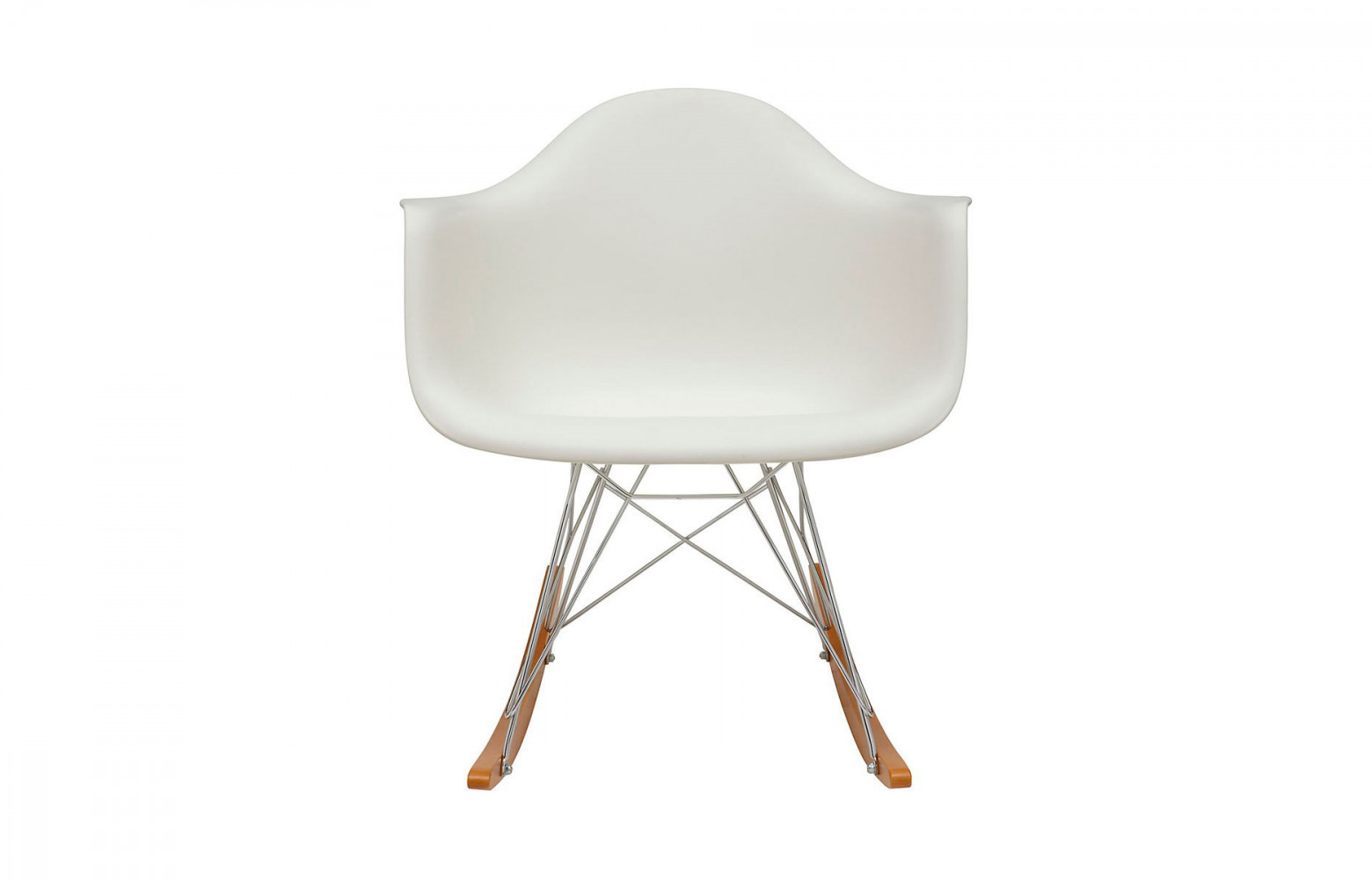 Chaise à bascule « RAR », design Charles & Ray Eames (1950, Vitra).
