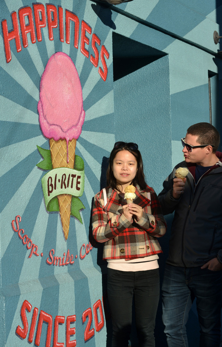 Bi-Rite Creamery, dans le quartier de Mission, à San Francisco.