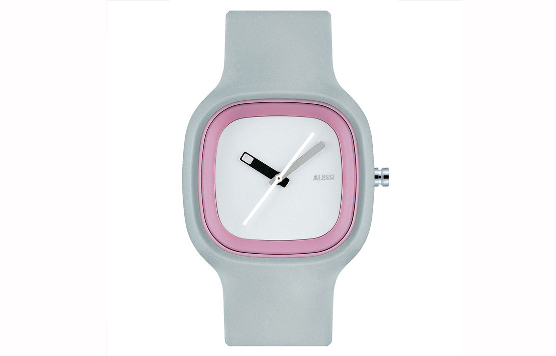 Montre Kaj de Karim Rashid (Alessi). Dans cette montre, on retrouve le design apaisé et doux de...