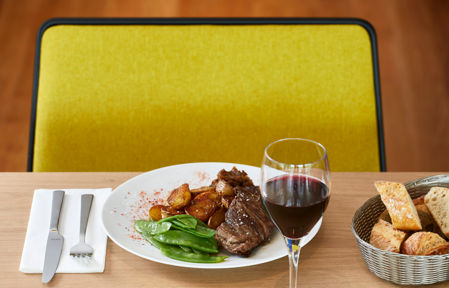 Les recettes des plats du restaurant sont accessibles en ligne grâce à un code fourni sur l'addition…