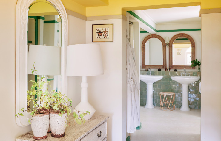 Le charme des Caraïbes s’invite à l’intérieur du Cotton House, situé sur l’île Moustique.