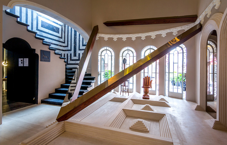 Design House a réuni dans une grande maison la crème des architectes d’intérieur mexicains.