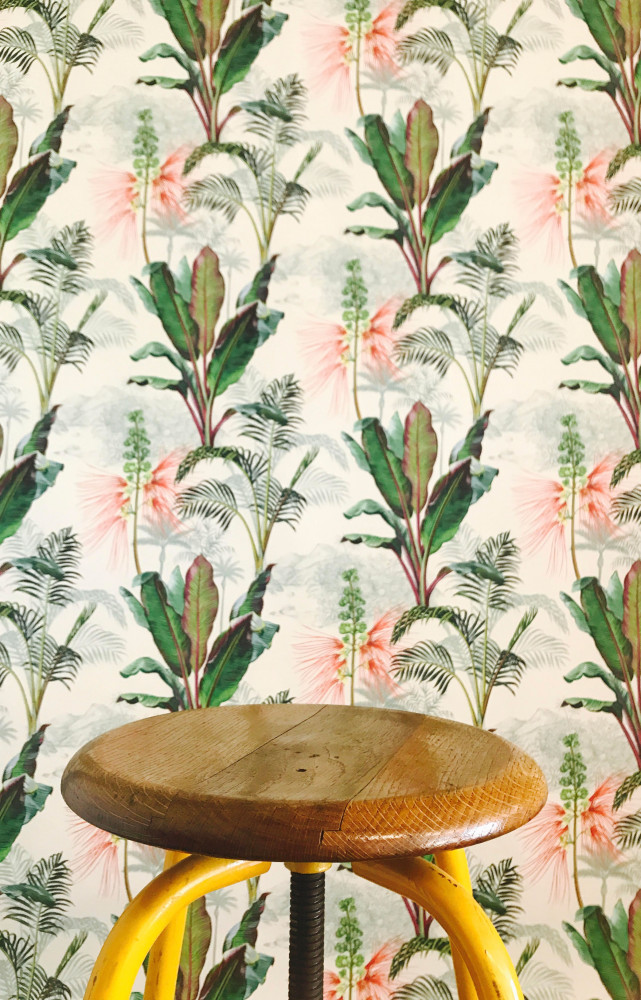 Papier peint Caraïbes (Le Presse Papier).