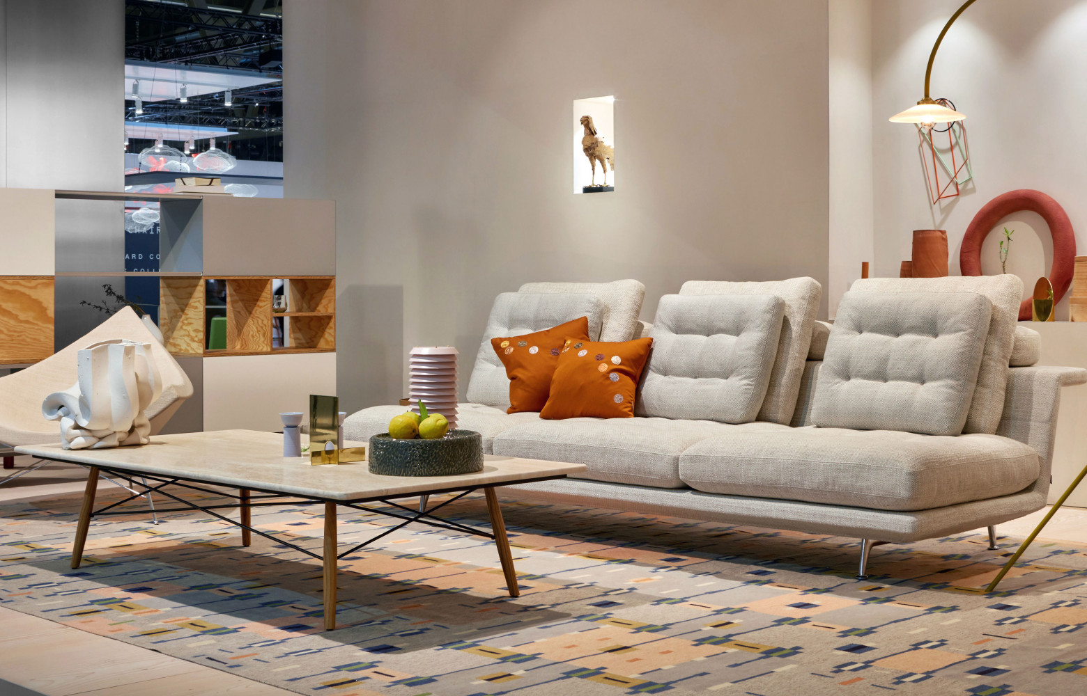 Grand Sofà, design Antonio Citterio, à partir de 5 690 €. Vitra.