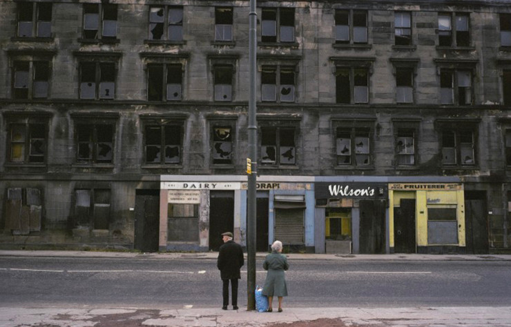 Rue de Glasgow en 1980, de Raymond Depardon.