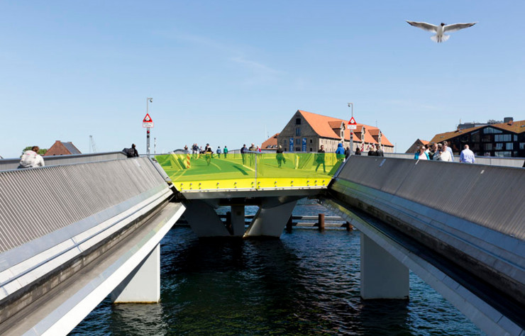 Le pont Inderhavnsbroen.