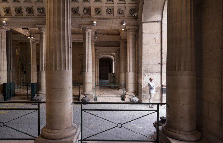 Le nouveau vestibule de la Monnaie de Paris.