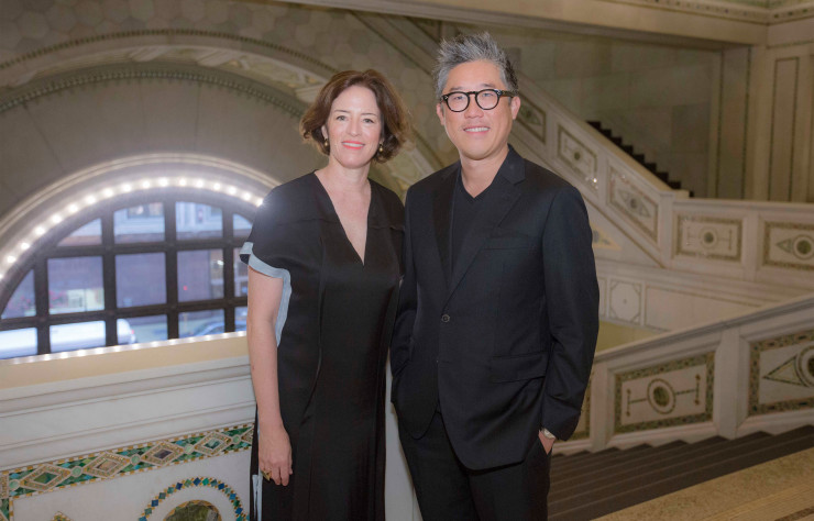 Sharon Johnston et Mark Lee, curateurs de la biennale de Chicago 2017.
