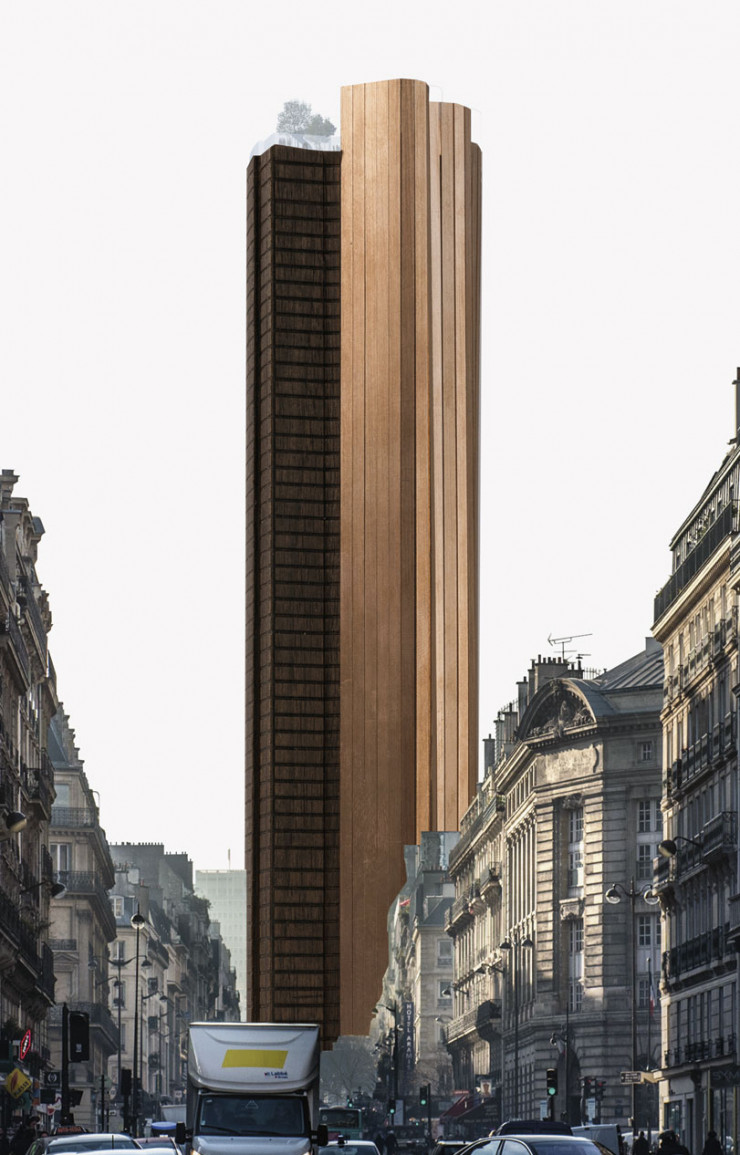 Le nouveau visage de la tour Montparnasse par OMA.