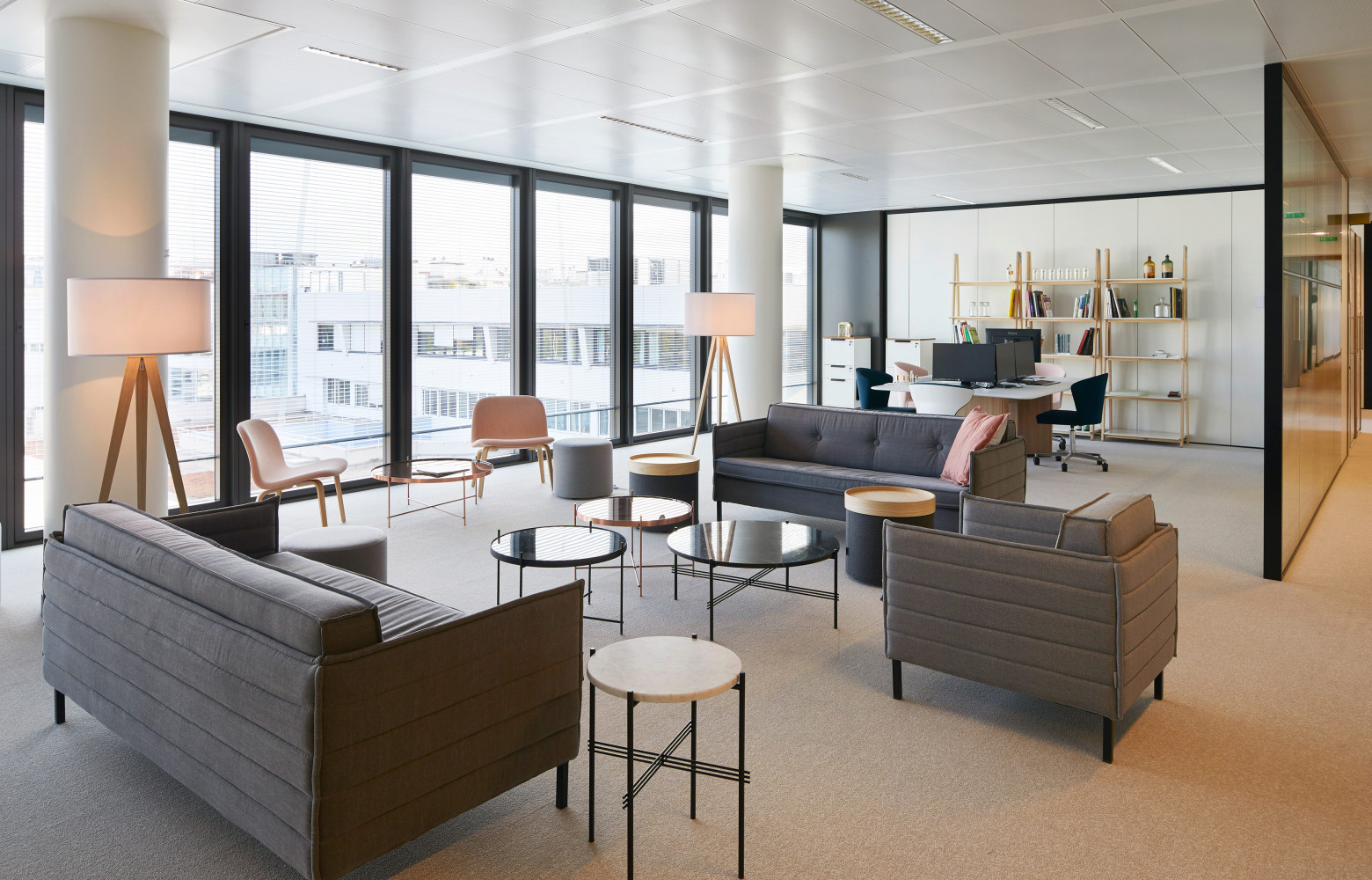 Le but de Sarah Lavoine ? Que les salariés de L'Oréal se sentent ici comme à la...