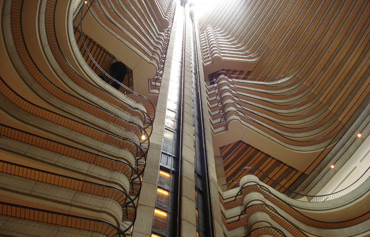 L’Atlanta Marriott Marquis, un décor idéal pour le cinéma. Notamment le deuxième le volet de la saga « Hunger Games ».