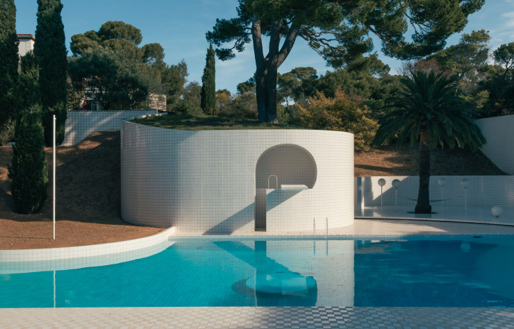 La piscine d’Alain Capeillères.