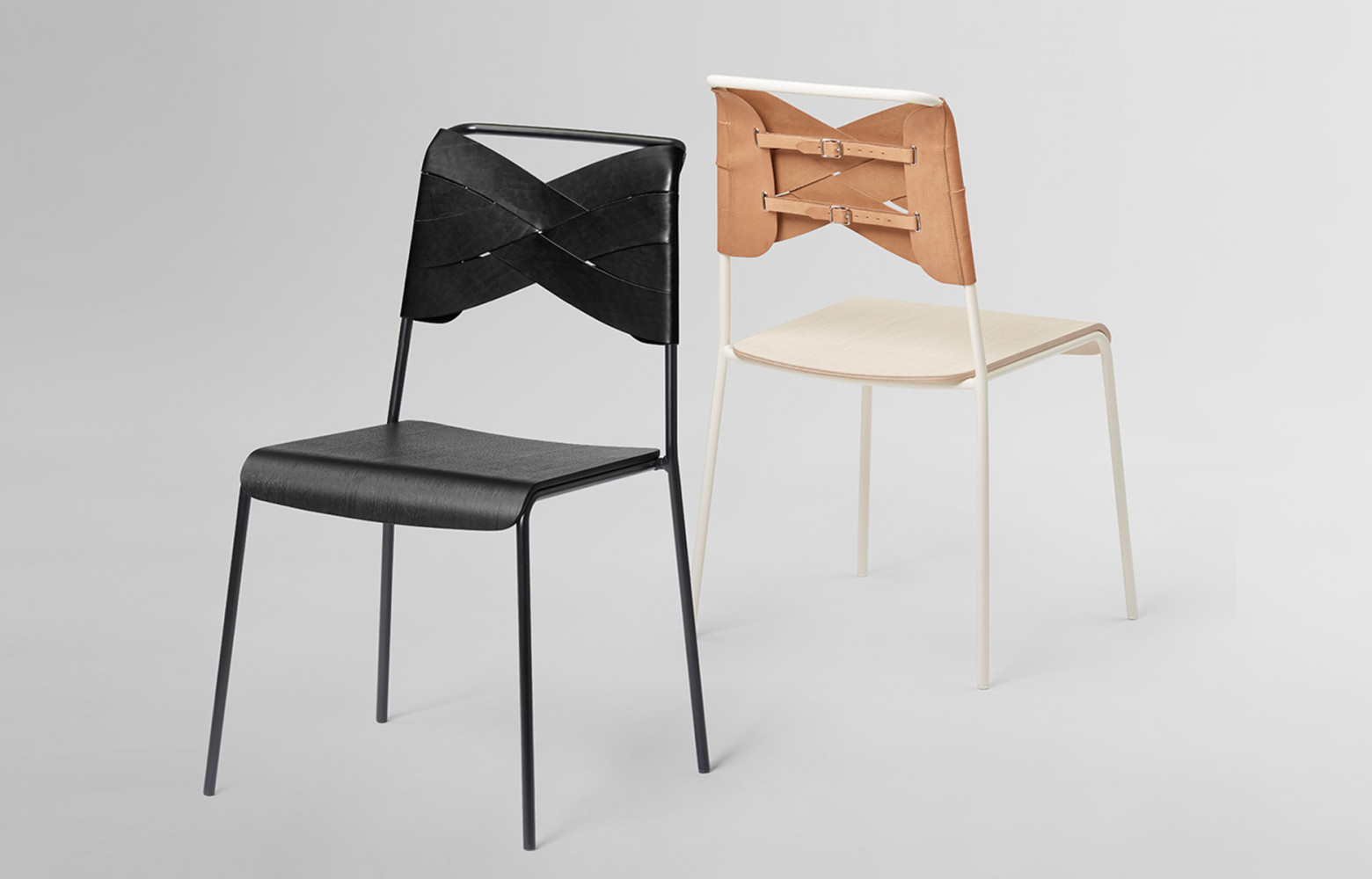 Aussi passionnée de mode que de design, Lisa Hilland a combiné ses deux amours dans la chaise...