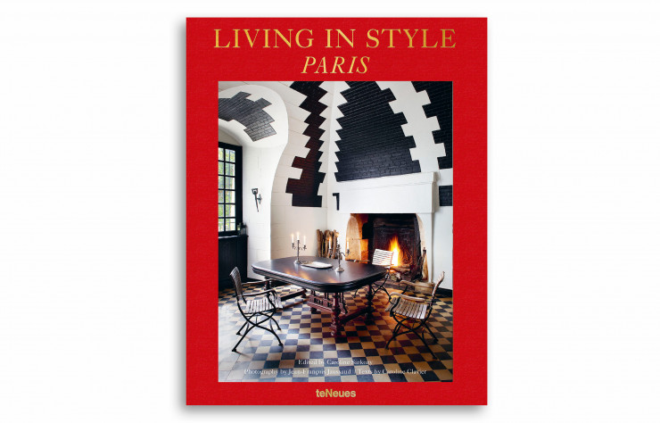 Sélection beaux livres : Living in Style – Paris, de Caroline Sarkozy, Jean-François Jaussaud et Caroline Clavier, en français-anglais-allemand, teNeues, 224 p., 49,90 €.