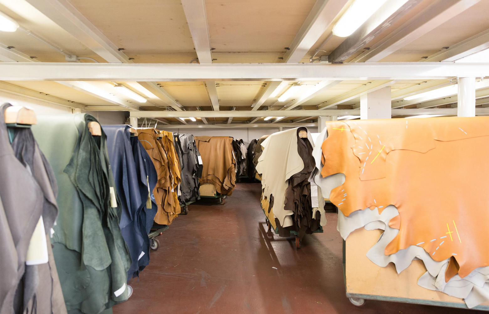 Le département des cuirs : le coffre aux trésors de Cassina.