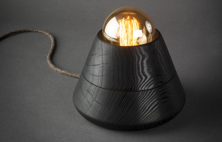 Lampe « Vulcain » de Jean-Baptiste Vigneron, lauréat du Prix du Public.