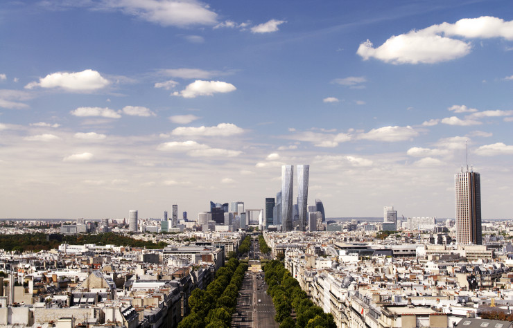 Les deux tours s’intègrent également dans le projet du Grand Paris, visant à densifier l’offre de logements et d’activités grâce à des édifices de grandes hauteurs situés en périphérie de la capitale.