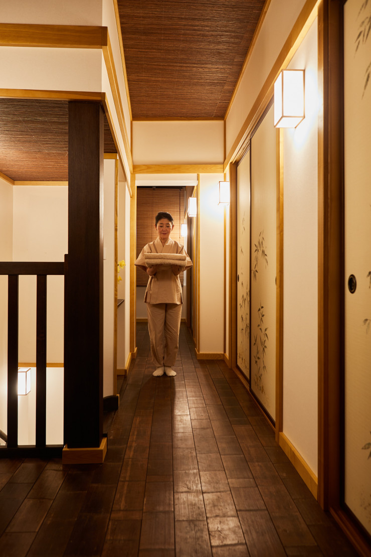 Le spa Suisen propose une immersion dans une auberge traditionnelle japonaise.