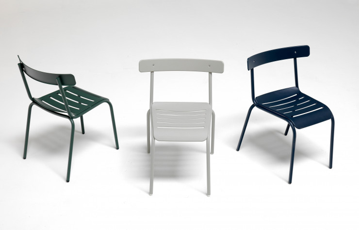 Les chaises Miky de Florent Coirier (EMU).